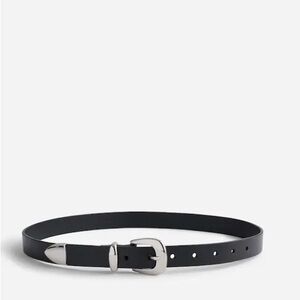 Madewell Skinny Western Belt - True Black